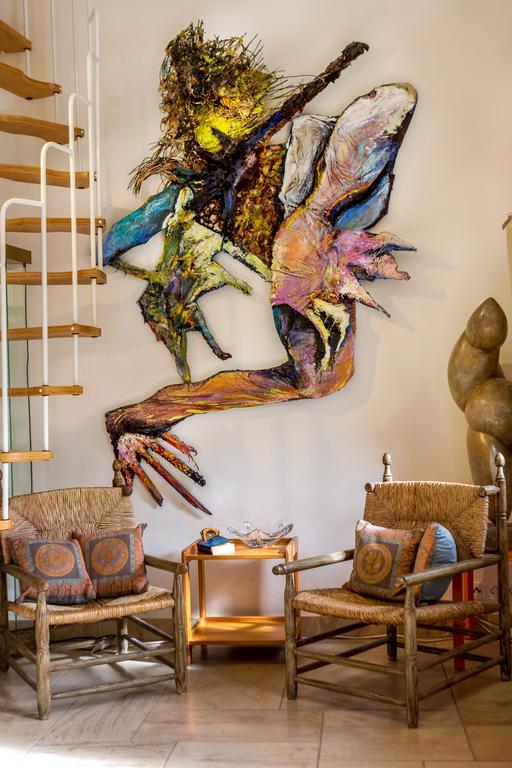 Lou Granos Bed & Breakfast Gordes Bagian luar foto