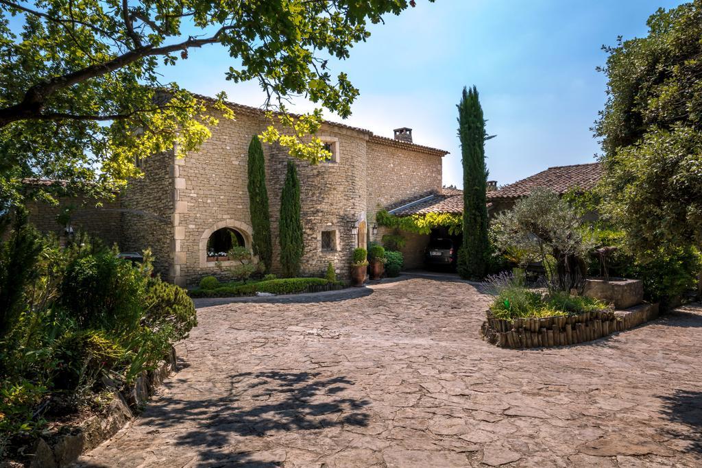 Lou Granos Bed & Breakfast Gordes Bagian luar foto